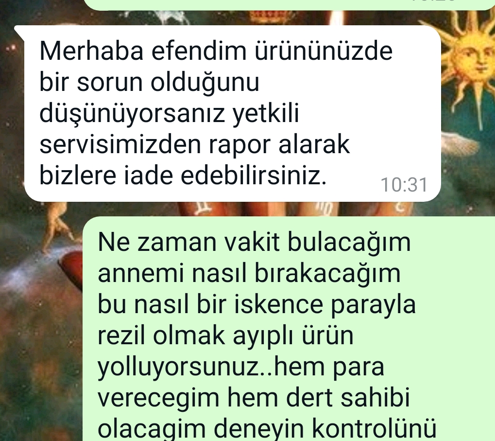 Fakir Aqua Gio değil amansız dert satın almışız 